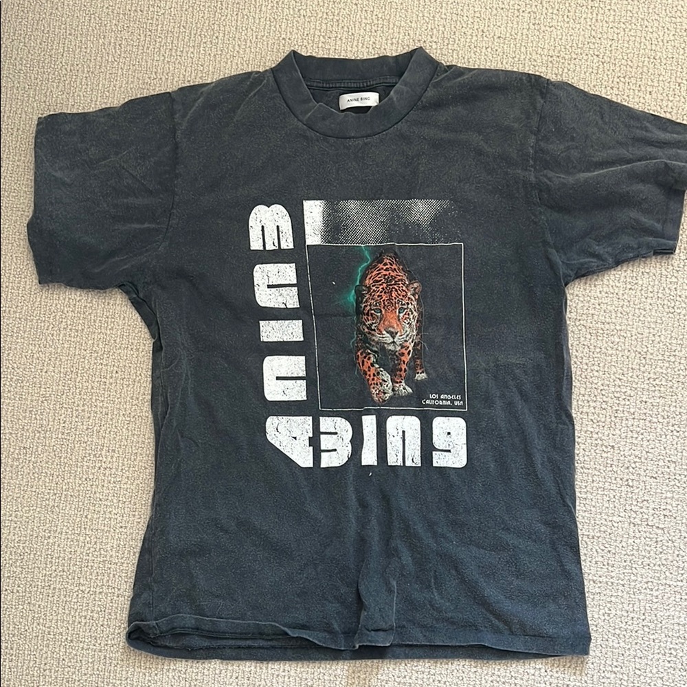 Anine Big Leopard Tee